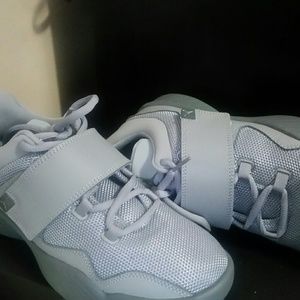 Gray Jordans J23