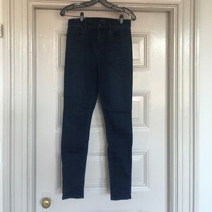JBrand high rise skinny blue jeans