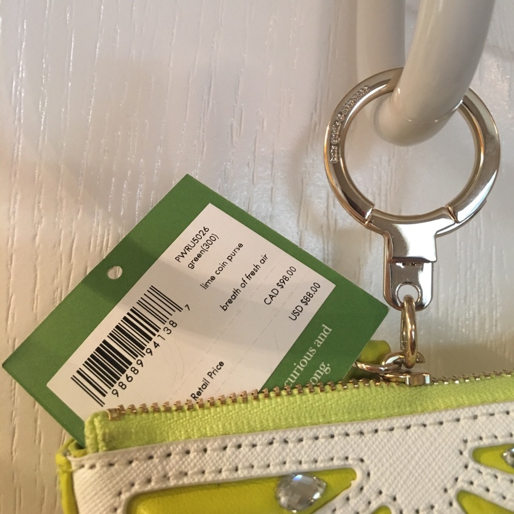 Kate Spade Lime Coin Purse - Picture 3 of 8