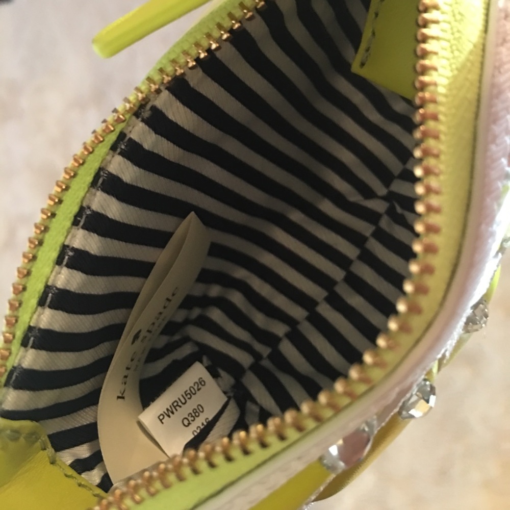 Kate Spade Lime Coin Purse - Picture 5 of 8