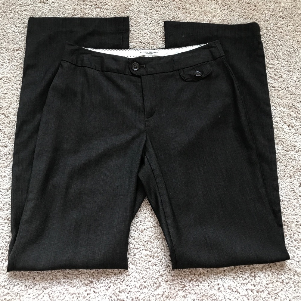 Banana Republic 🍫 lightweight wool pants trousers