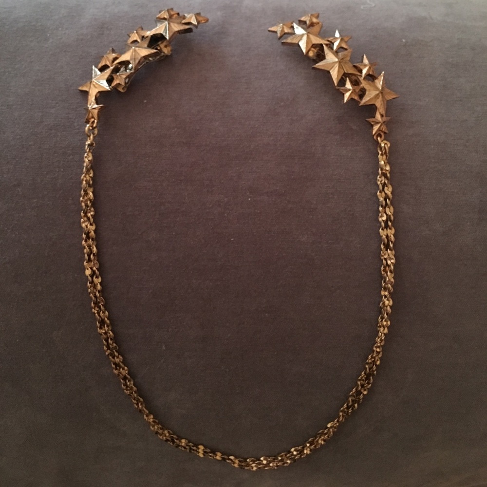 Zara gold star head wreath