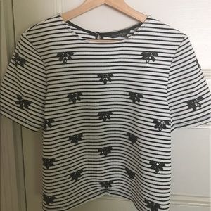 ⭐️NWOT⭐️Miss Selfridge striped top