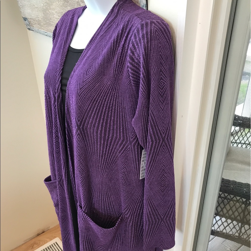 NWT Lularoe Medium Purple Sarah Duster