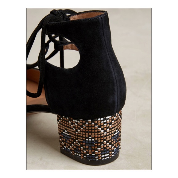 Bettye Muller For Anrthropologie Suede Sandals - Picture 2 of 6