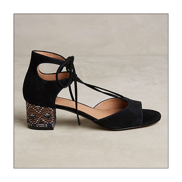 Bettye Muller For Anrthropologie Suede Sandals - Picture 3 of 6