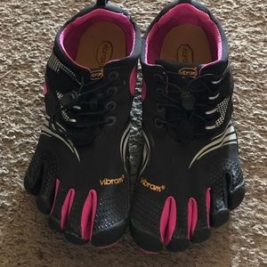 Vibram five fingers worn 3x too big for me