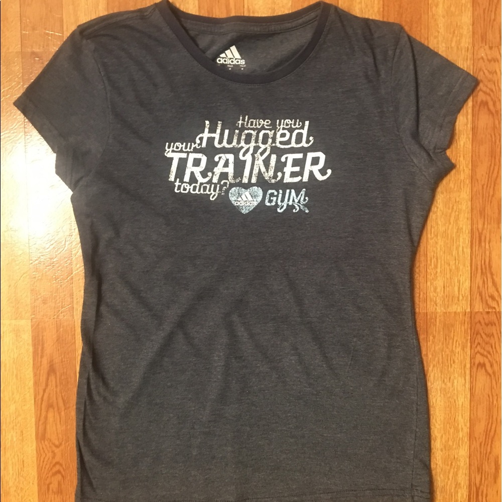 Adidas Woman's Sz M Graphic Tee
