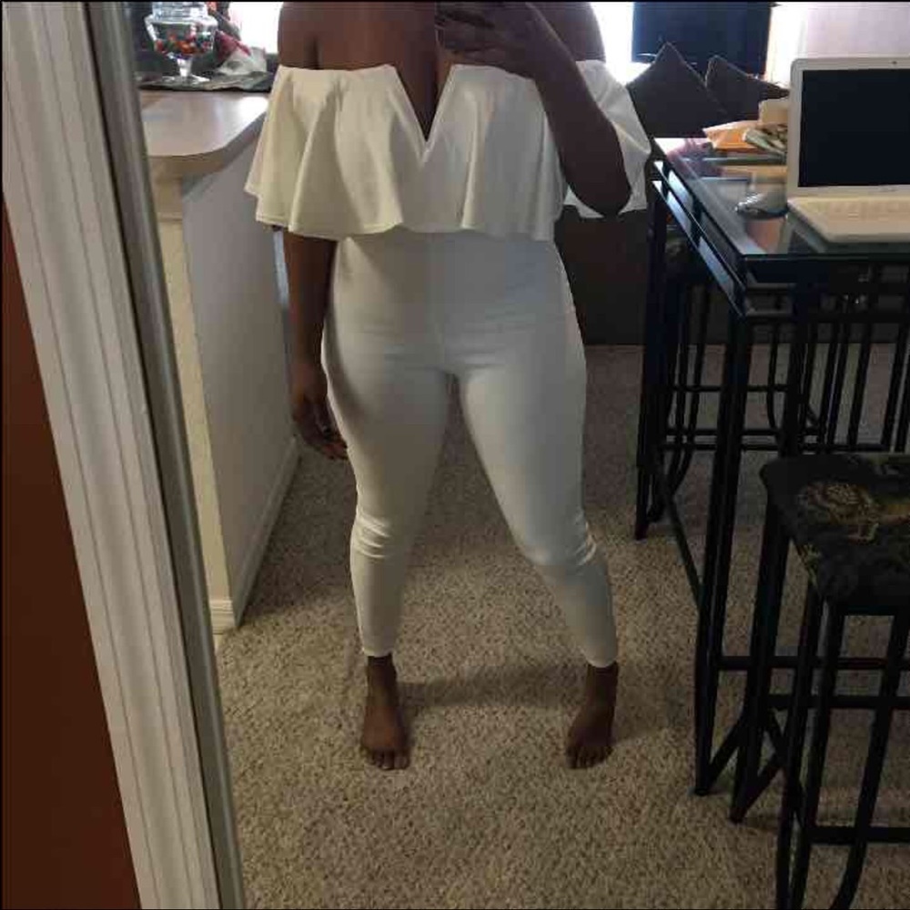 One piece off the shoulder