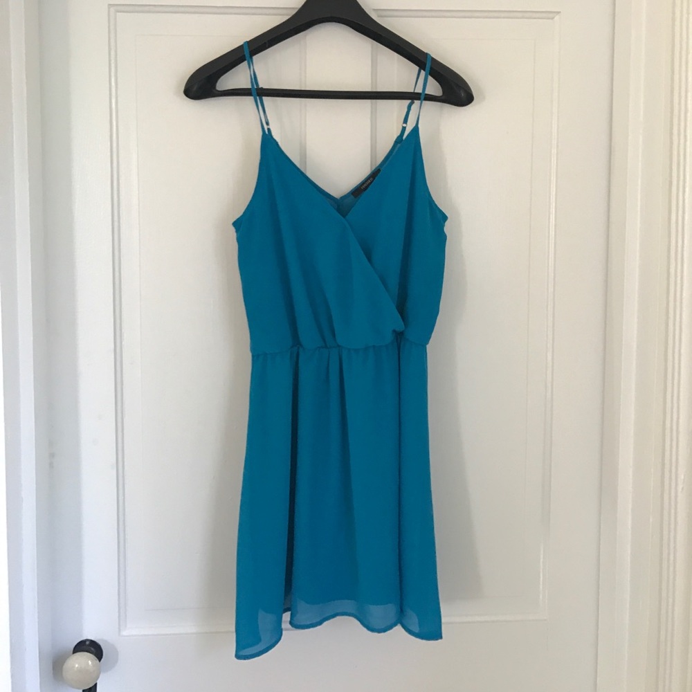 Forever 21 blue summer mini dress