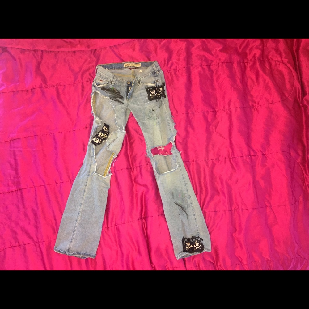Hollister Jeans (Home Made Destroyed)