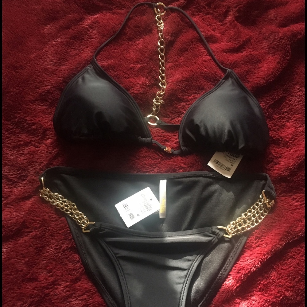 Black Chain Bikini