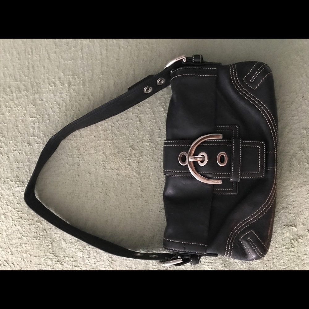 Small black Coach bag