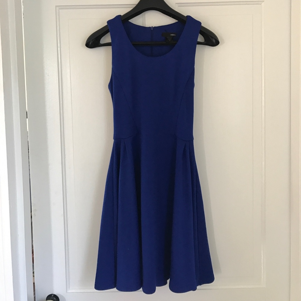 Blue tank dress