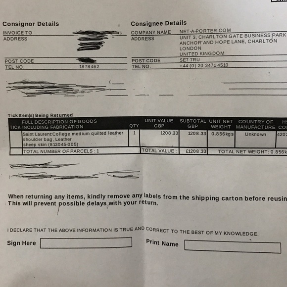 Sold****Saint laurent medium college bag in blush. - Picture 5 of 8