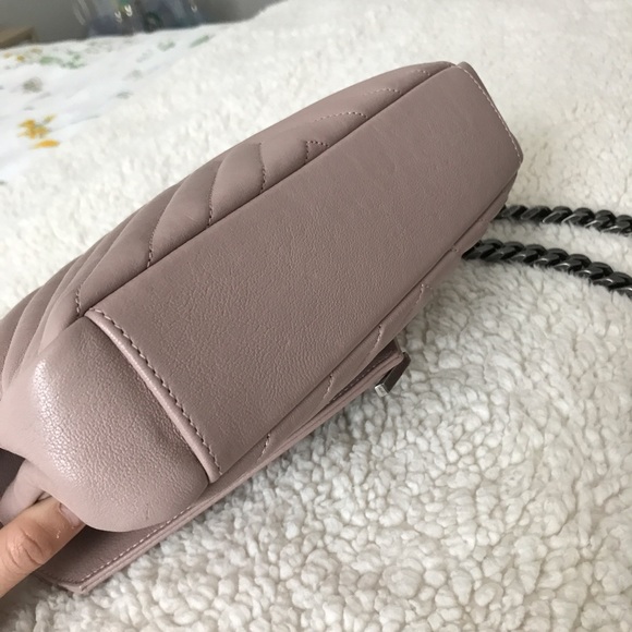Sold****Saint laurent medium college bag in blush. - Picture 6 of 8