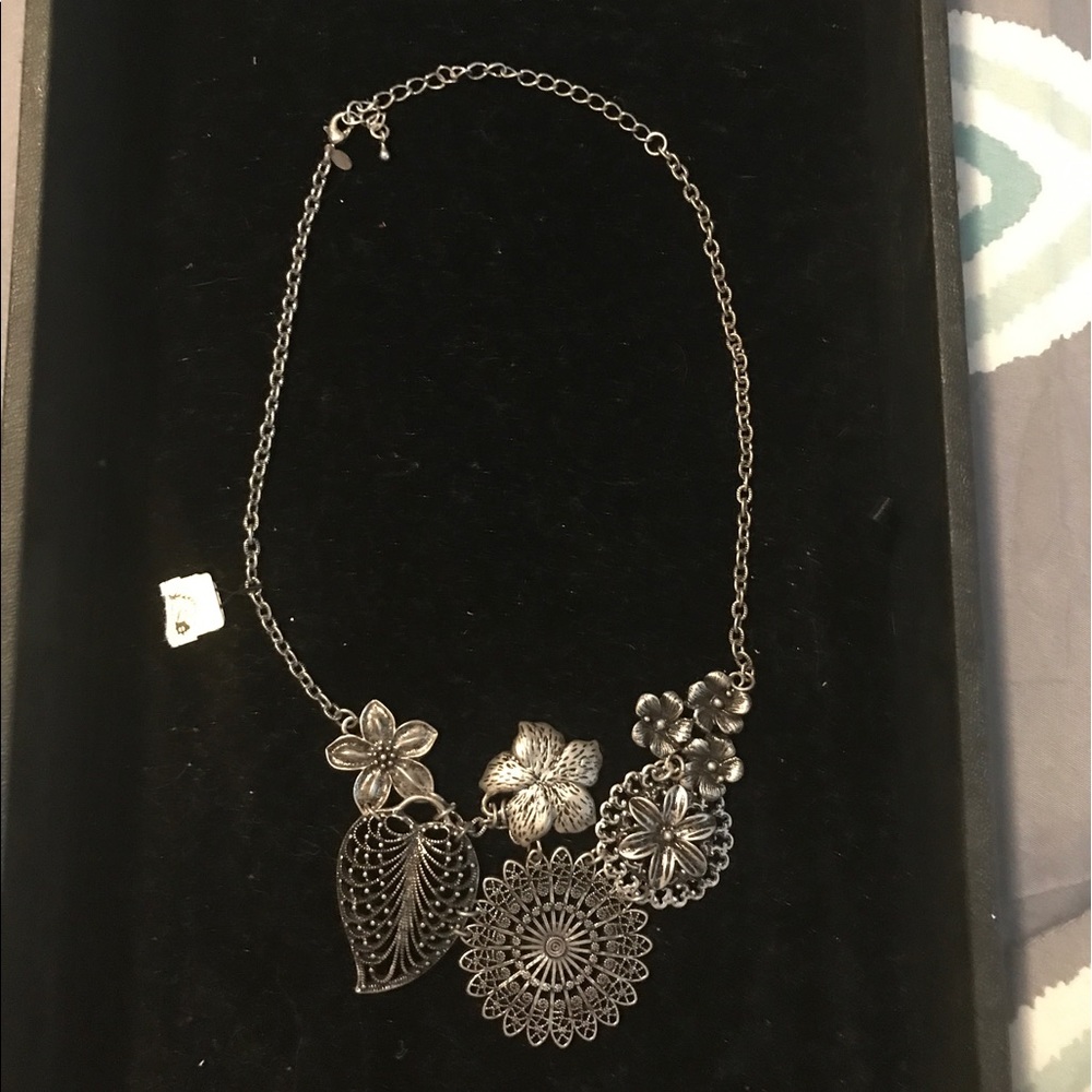 Silver necklace