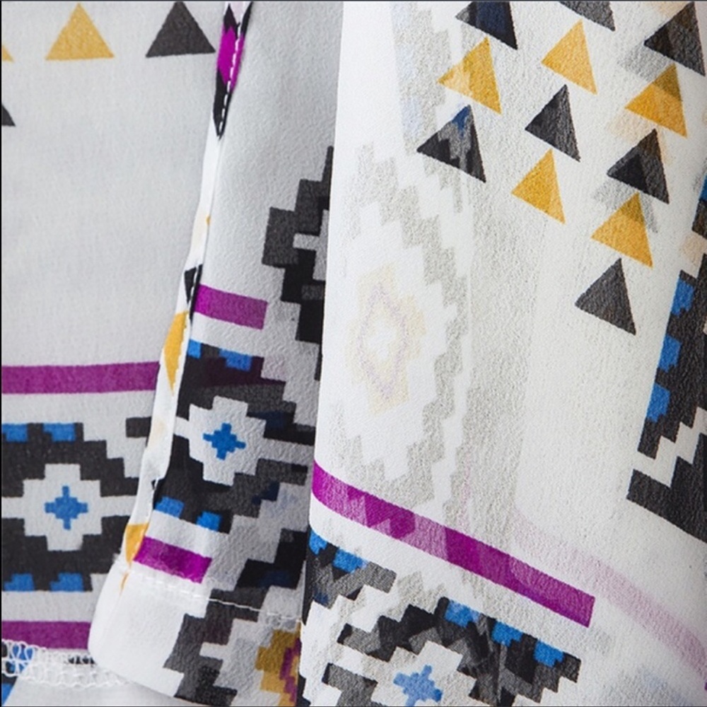 Aztec Print Kimono - Picture 4 of 7