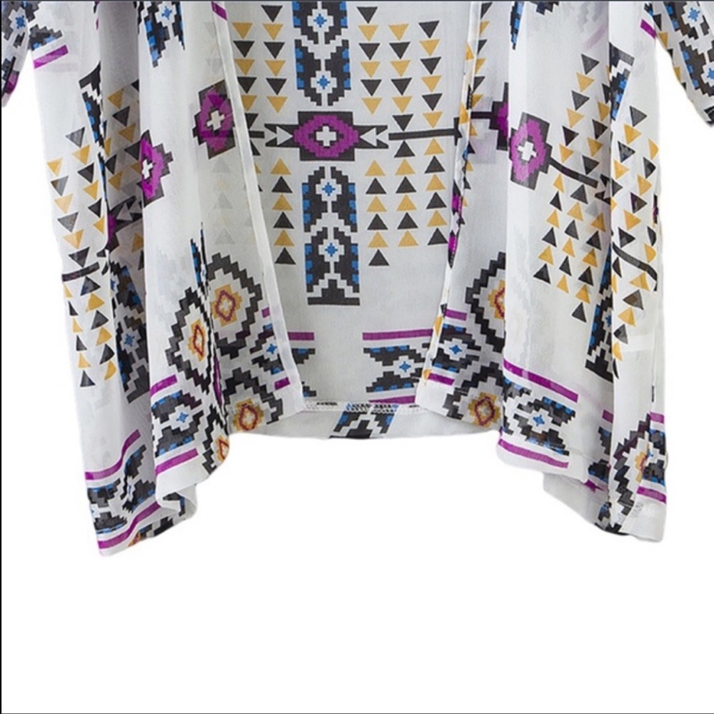 Aztec Print Kimono - Picture 6 of 7