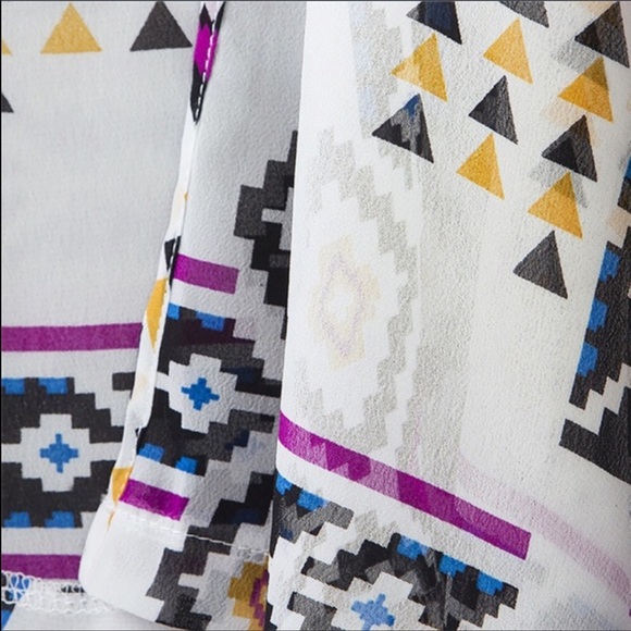 Aztec Print Kimono - Picture 4 of 7