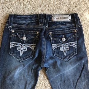 Rock Revival boot cut jeans 28