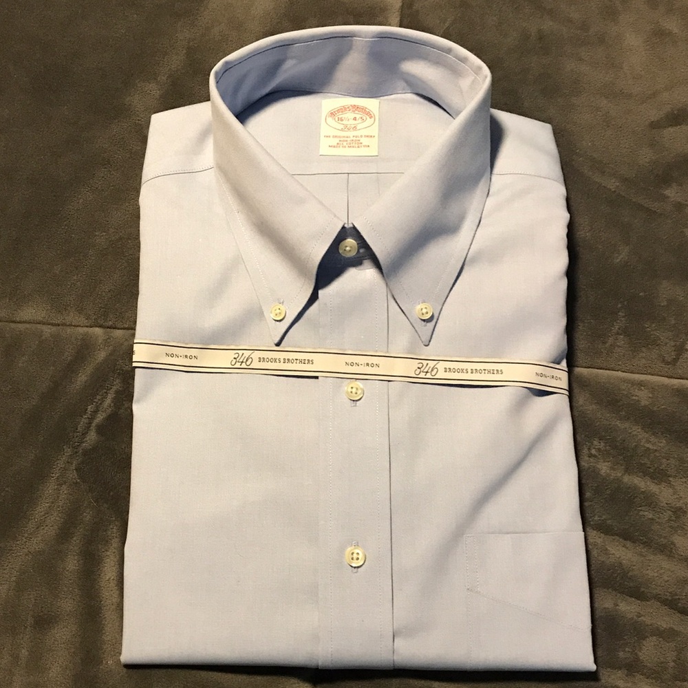 Men's Brooks Brothers Dress Shirt Light Blue