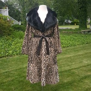 Dolce & Gabbana Leopard Coat