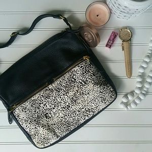 Fossil animal  print handbag