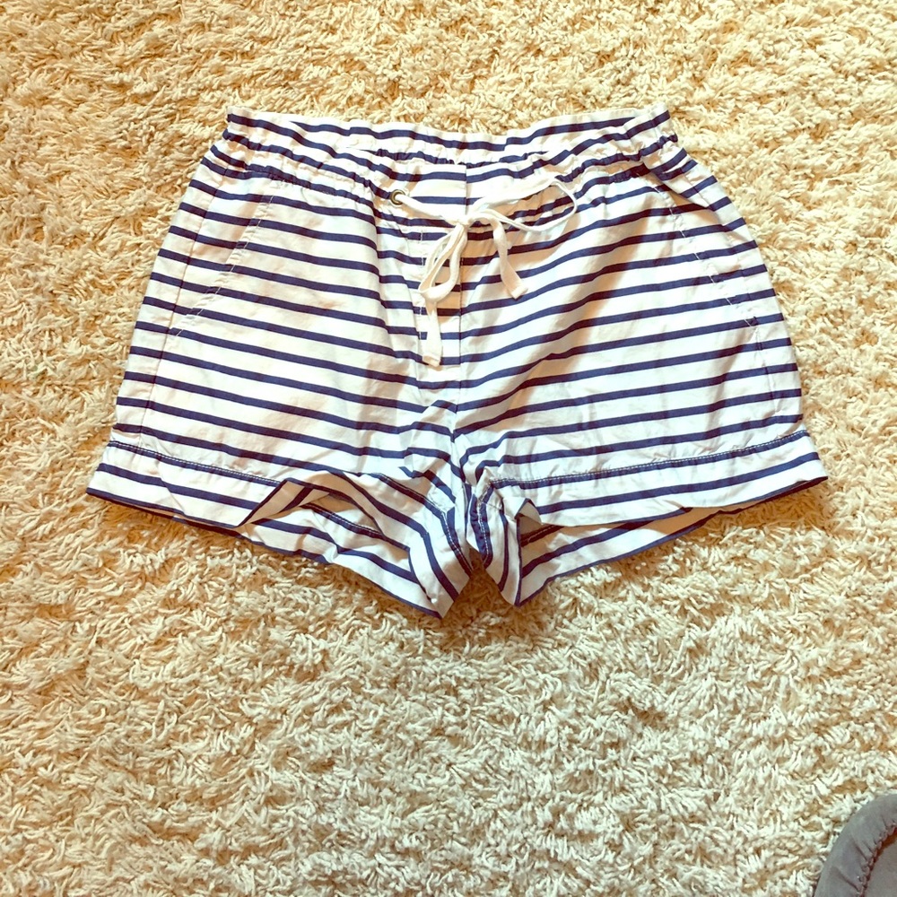 Striped J. Crew shorts