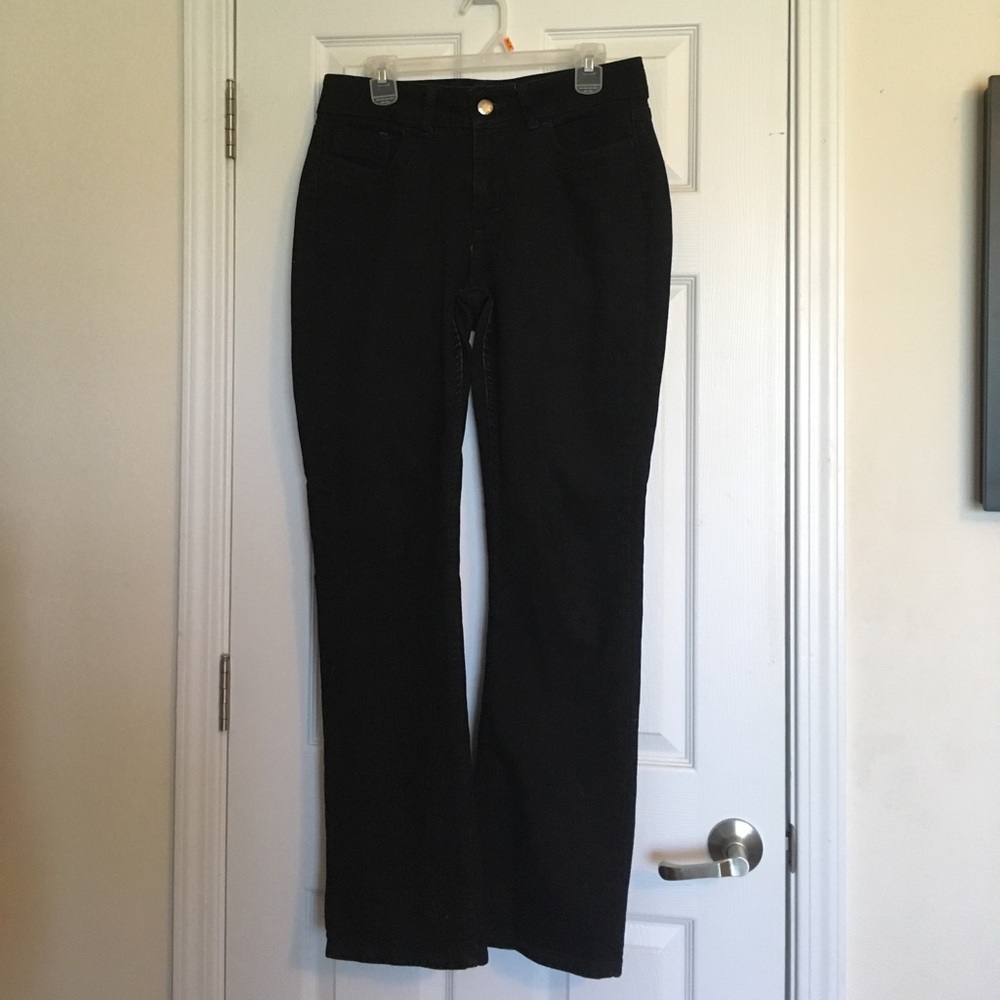 Riders by Lee bootcut black jeans, size 10