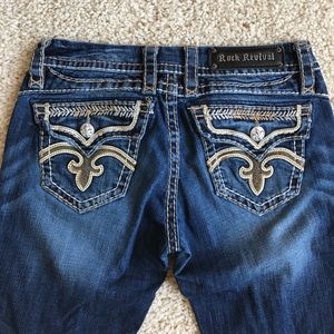 Rock Revival boot cut jeans 27