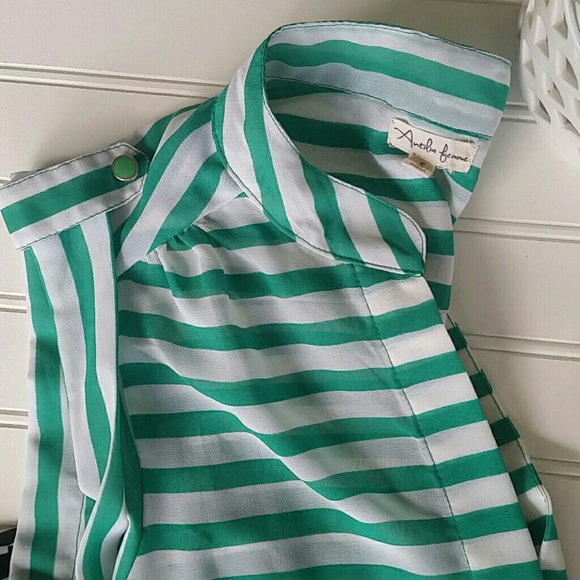 Antilia femme striped  blouse - Picture 2 of 4