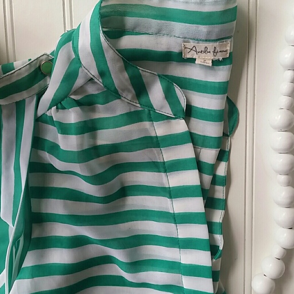 Antilia femme striped  blouse - Picture 4 of 4