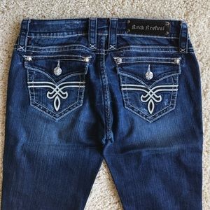 Rock Revival boot cut jeans 28