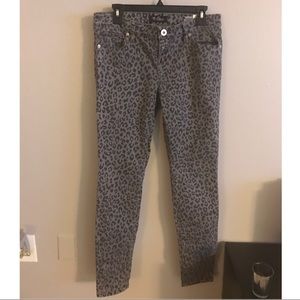 Cheetah Printed Guess Jeans