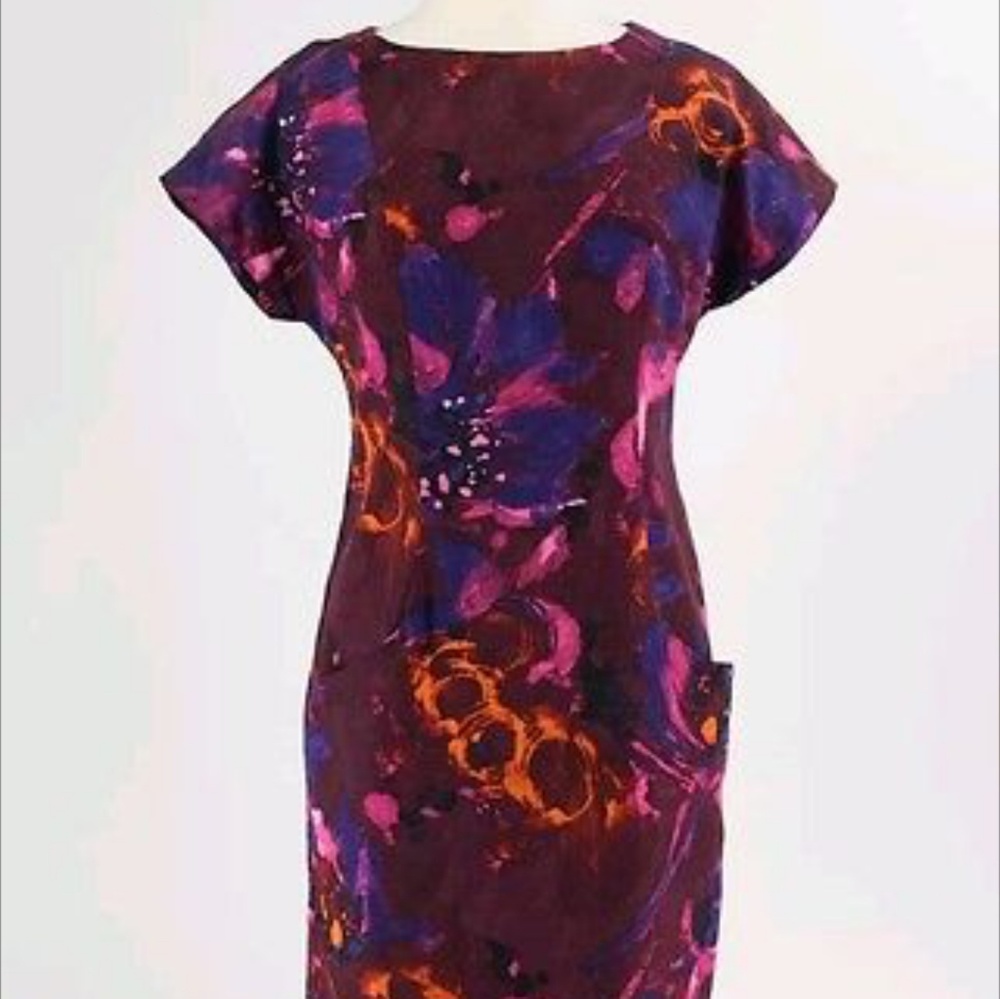 ****SOLD****DANA BUCHMAN Floral Dress