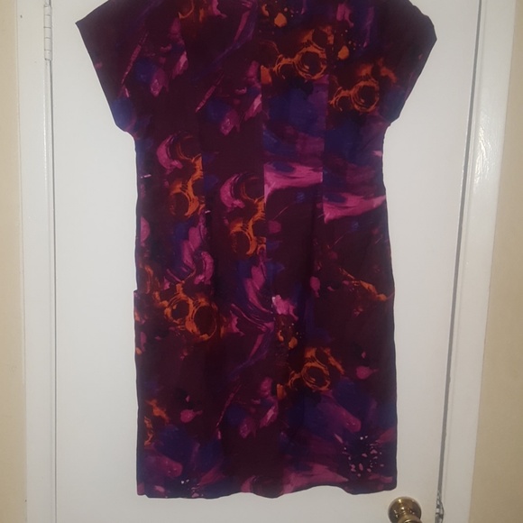 ****SOLD****DANA BUCHMAN Floral Dress - Picture 5 of 5