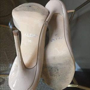 Tan Aldo shoes