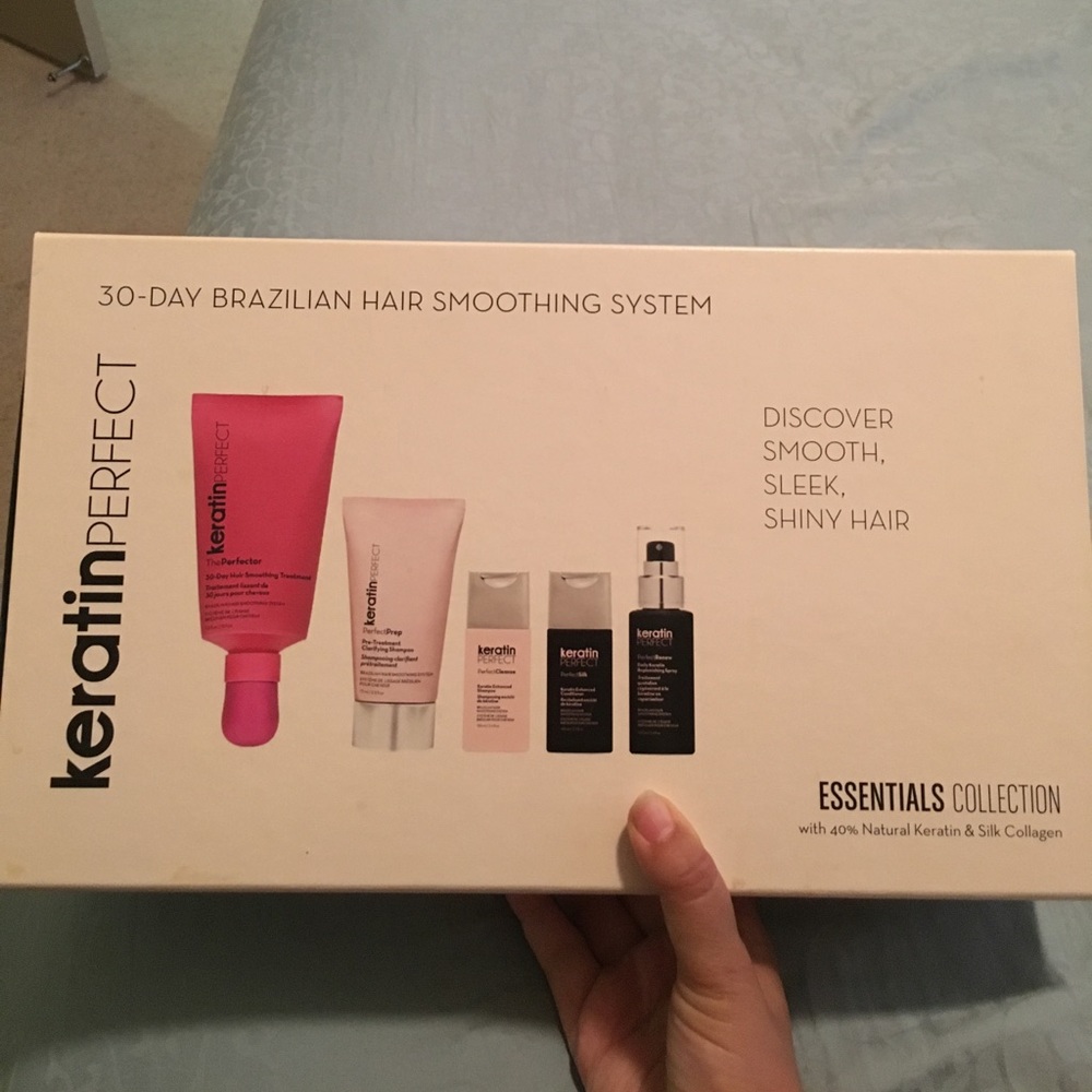 Keratinperfect hair smoothing system