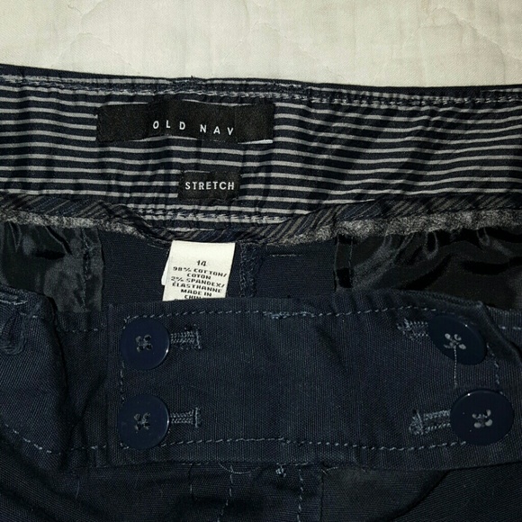 Womens Old Navy Skirt Navy Blue Size 14 - Picture 6 of 6