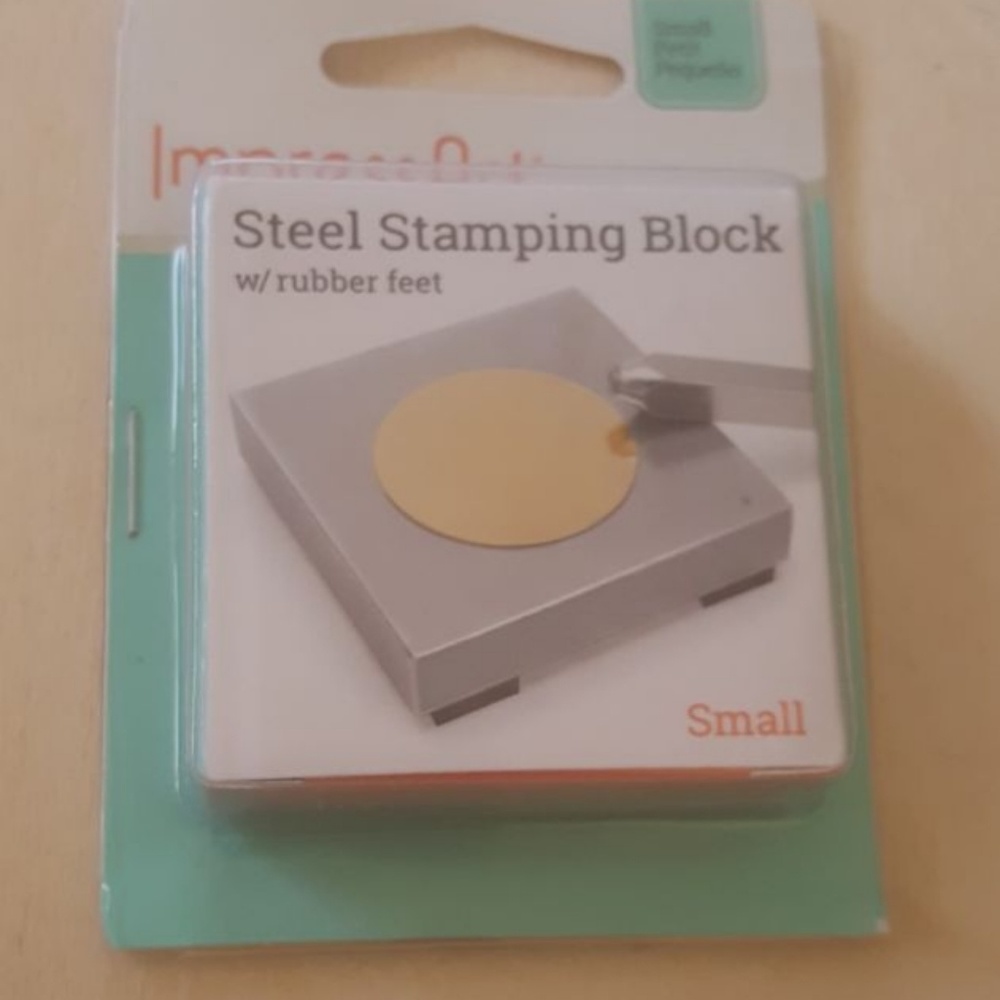 IMPRESSART STEEL STAMPING BLOCK NEW