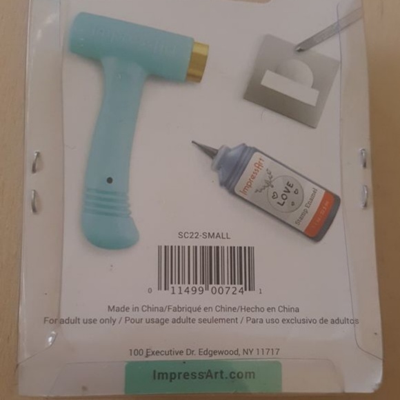 IMPRESSART STEEL STAMPING BLOCK NEW - Picture 2 of 2