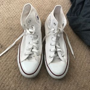 White high top converse