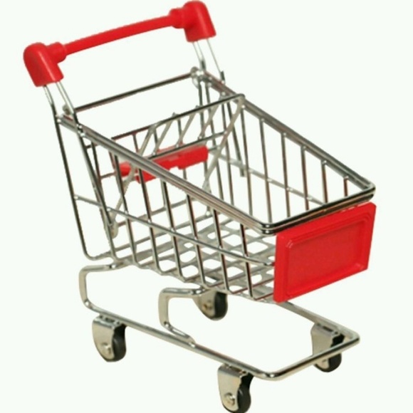 BARBIE DOLL SHOPPING CART METAL MIXED COLORS - Picture 3 of 4