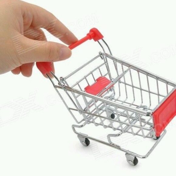 BARBIE DOLL SHOPPING CART METAL MIXED COLORS - Picture 4 of 4