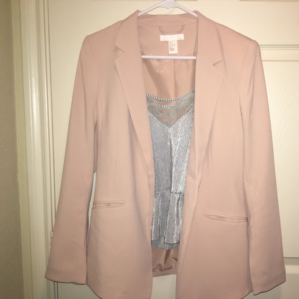 H&M blush blazer- make an offer :)