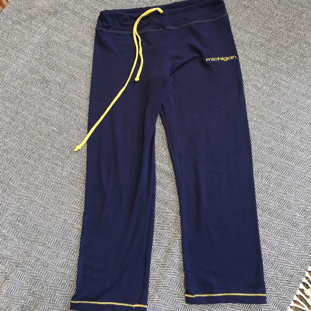 Cropped pant Michigan Navy