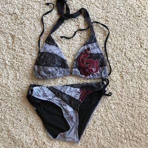 Crash and Burn bathing suit medium