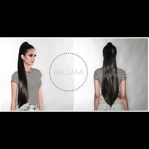 Bellami clip ponytail