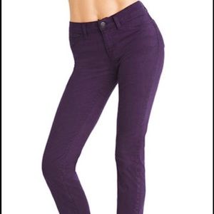 J Brand Skinny Leg Purple Jeans size 30